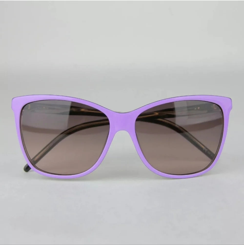 NWT GUCCI Lilac Acetate Sunglasses with Interlocking GG, Beautiful! - Picture 8 of 8